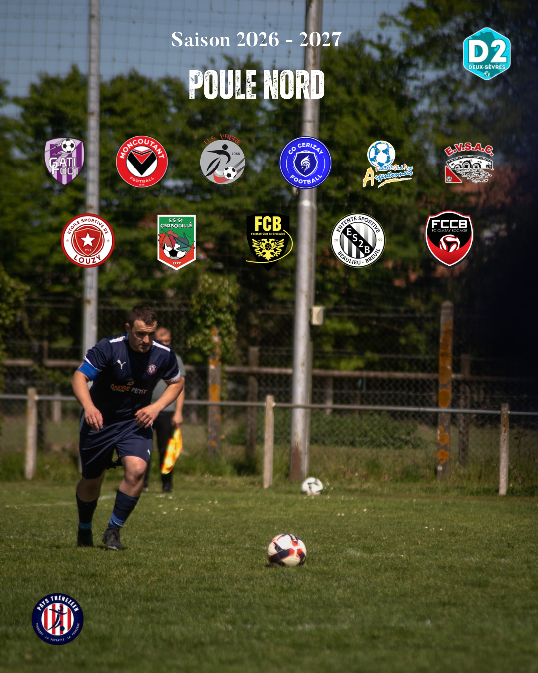 La poule de notre équipe D2 est connue !
